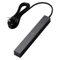 延長コード 電源タップ コンセント 1.5m 2ピン 6個口 ほこりシャッター 黒 AVT-D3-2615BK エレコム 1個