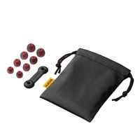 エレコム ステレオヘッドホン/カナル/GrandBass/レッド EHP-GB100ARD