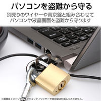 ロックパーツ 標準セキュリティスロット対応 ESL-RPD エレコム 1個