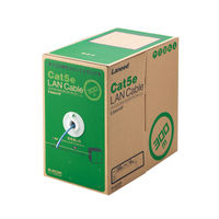 エレコム RoHS対応LANケーブル/CAT5E/300m/ブルー/簡易 LD-CT2/BU300/RS 1本（直送品）