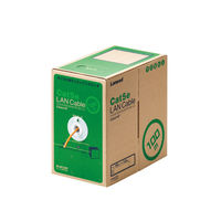 LANケーブル 100m cat5e 単線 箱入り(リレックス) オレンジ LD-CT2/DR100/RS エレコム 1本
