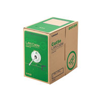 LANケーブル 100m cat5e 単線 箱入り(リレックス) ライトグレー LD-CT2/LG100/RS エレコム 1本