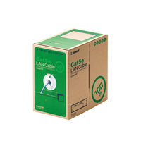 LANケーブル 100m cat5e 単線 箱入り(リレックス) パープル LD-CT2/PU100/RS エレコム 1本