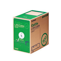 LANケーブル 300m cat5e 単線 箱入り(リレックス) ホワイト LD-CT2/WH300/RS エレコム 1本（直送品）