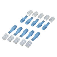 エレコム スーパーフラットケーブル用RJ45コネクタ LD-FRJ45T10