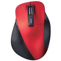 エレコム ＢｌｕｅＬＥＤマウス／握りの極み／Ｌサイズ／無線／２．４ＧＨｚ M-XGL10DBRD 1個