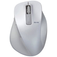 エレコム ＢｌｕｅＬＥＤマウス／握りの極み／Ｌサイズ／無線／２．４ＧＨｚ M-XGL10DBWH 1個