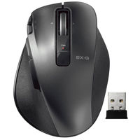 エレコム ＵＬＴＩＭＡＴＥ　ＬＡＳＥＲマウス／握りの極み／Ｓサイズ／無線／２ M-XGS20DLBK 1個