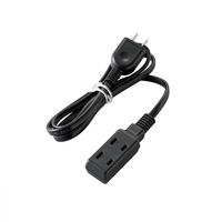 超小型 モバイルタップ 延長コード 電源タップ 1m 2ピン 3個口 ブラック T-M310BK エレコム 1個