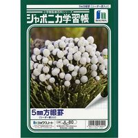 ショウワノート ジャポニカ学習帳 5mm方眼罫（リーダー罫入り） JL-80 10冊（直送品）