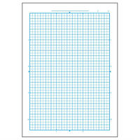 日本ノート スクールノート チェック柄5mm方眼ノートG LMC5GG 1セット(10冊)（直送品）