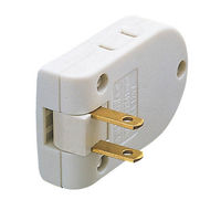 電源タップ コンセント 2ピン 2個口 雷ガード ノイズフィルター内蔵 KT-180 エレコム 1個