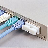 エレコム ダストカバー(白・6個) LD-DUSTWH6 1パック(6個入)