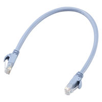 エレコム LANケーブル/CAT6A/スタンダード/0.3m/ブルー LD-GPA/BU03 1本