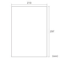 サンワサプライ インクジェットつやなしマットラベル LB-EJM01N 1セット（直送品）