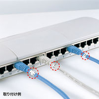 サンワサプライ ナンバーラベル(♯0~9) LB-LAN3N 1セット