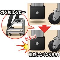 アルインコ 移動式作業台 スプリングキャスター付 踏みざん30cm高さ60cm CSA60B（直送品）