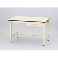 東洋事務器工業 ワークテーブル(引出し1個付き) 1200×750×740mm SWRN1-1275-II 1個 1-2865-11（直送品）