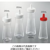 日本メデカルサイエンス PETボトル 213mL(キャップ赤) 1-4928-04 1個（直送品）