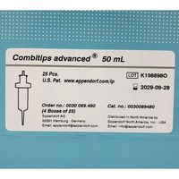 エッペンドルフ コンビチップアドバンス 50mL 100本入 0030 089.480 1箱(100個) 2-4645-68（直送品）