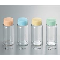 マルエム CCスクリュー管 透明 オレンジキャップ 10mL 1箱(100本入) No.3L 1箱(100個) 3-4942-05（直送品）