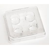 IVF用4ウエルマルチディッシュ(体外受精用)66×66mm 1箱(4個/包×30包入) 144444 1箱(120個)（直送品）