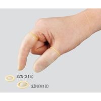 鈴木ラテックス 指サック・スポア(R)ロールタイプ 18×63 1000枚入 3ZN(M18) 1袋(1000枚) 3-5259-02（直送品）