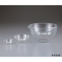 Kavalierglass 蒸発皿 平底 170mL 179/170 1個 3-6013-06（直送品）