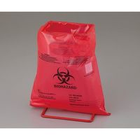 アズワン バイオハザードディスポバッグ 500枚入 3-6028-01 1箱(500本)（直送品）