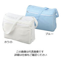 アズワン クリーンルームショルダーバッグ(マチ付) ブルー 3-6134-02 1個