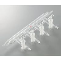 ラブディポット ガス置換真空マニフォールド 3-6168-01 1個（直送品）