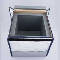 アズワン 折りたたみ式クーラーボックス 真空断熱材入 10L 3-6273-01 1個（直送品）