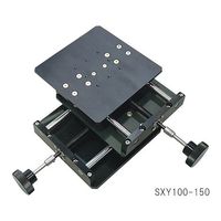 アズワン ステージ(XY軸) プレート150×150mm ストローク150mm 3-6280-03 1個（直送品）