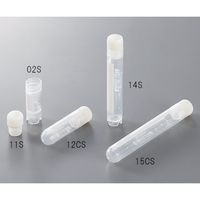 アズワン クライオバイアル 内ねじキャップ 1ml 自立式 1箱(50個入) 04395-64 1箱(50個) 3-6378-01（直送品）