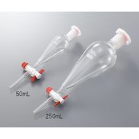 アズワン 分液ロート 樹脂栓付き 50mL 3-6456-01 1個（直送品）