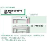 アズワン モバイルイージーカート 2段 645×444×760 グレー ME21A 1個 3-6495-02（直送品）