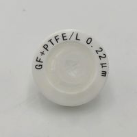 シリンジフィルター(プレフィルター付き) PTFE(四フッ化エチレン) φ13mm/0.22um 1箱(100個入) 3-6584-01（直送品）