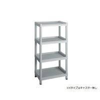 アズワン モバイルイージーカート(トールタイプ/レギュラー31) 4段 グレー ME31K 1個 3-6641-10（直送品）