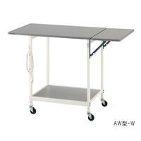 アズワン ニューラボベンチ(ホワイトカラー) 補助天板付き AW-W 1個 3-6667-01（直送品）