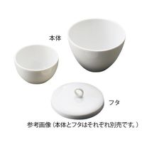 アズワン 磁製るつぼ 50mL CR-50 1個 3-6748-06（直送品）