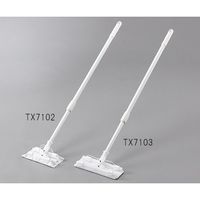 アズワン クリーンルームモップ(ClipperMop) 280×100×750~1300mm TX7103 1セット 3-6853-02（直送品）