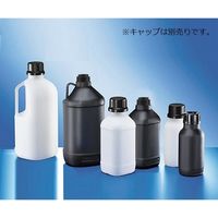 アズワン 細口角瓶 (UN規格/リキッド) 遮光 2500mL(取手付き) 2000085681 1本(1個) 3-6986-04（直送品）