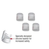 アズワン サンプルチューブ(外ネジ)用キャップ ナチュラル 1000個入 T502N 1袋(1000個) 3-7005-11（直送品）