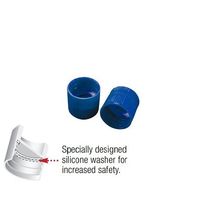 アズワン サンプルチューブ(外ネジ)用キャップ 青 1000個入 T502B 1袋(1000個) 3-7005-12（直送品）