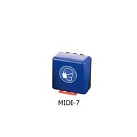 アズワン 呼吸用保護具用安全保護用具保管ケース ブルー 3-7121-07 1個（直送品）
