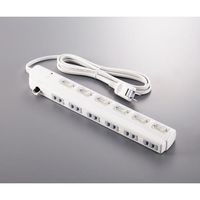 星光商事 OAタップ コード2m コンセント6個口 3-4931-04 1個