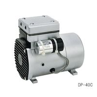 協和産業 オイルフリーコンプレッサー 27L/min DP-40C 1個 3-5120-01（直送品）