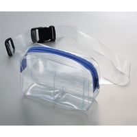 アズワン 透明ウエストポーチ 3-5418-01 1個