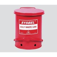 アズワン 耐火ゴミ箱 φ470×600mm 3-6737-04 1個（直送品）