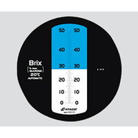 アタゴ 手持屈折計 MASTERー50H 耐熱性強化タイプ 防水機能付 1個 61-0174-76（直送品）